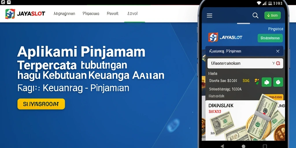 Antarmuka aplikasi JAYASLOT yang sederhana dan mudah digunakan.